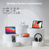 HOMPOW 1080P Mini Projector with Two -Way Bluetooth, Portable Projector for Home Theater Use, Support