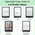 Fotbor 3 Pack 4.7-8" Ergonomic Hand Strap for Kindle & Tablets - Lying Reading Essential - Non-Slip Anti-Fall