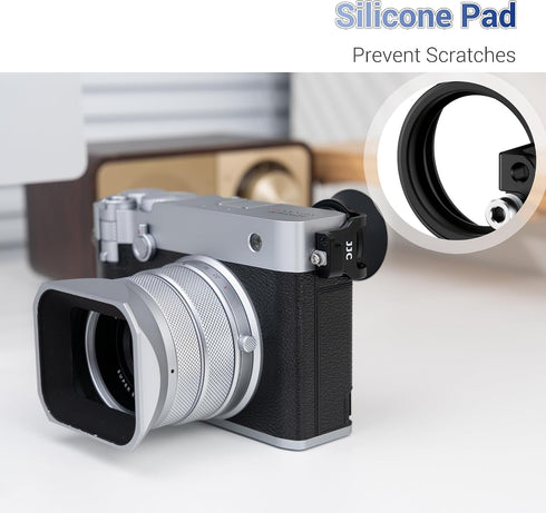 100RF GFX100RF 100 Extended GFX Eyecup Eyepiece, Round Soft Silicon Viewfinder Eye Cup Eyeshade Cover Protector