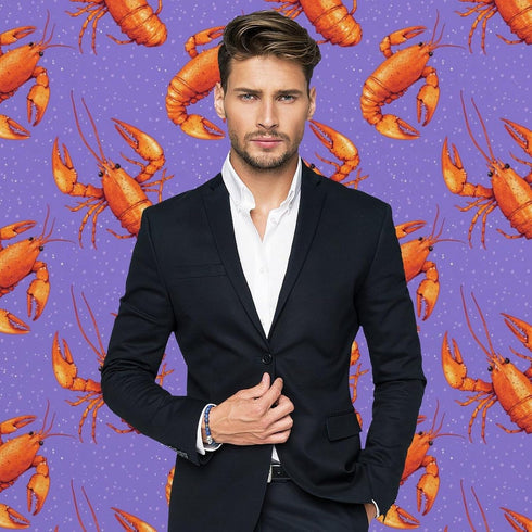 Generic Lobster Pattern Funny Backdrop Background for Photography Photo Photoshoot Screen Parties Curtain