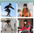 2023 Bluetooth Beanie, Wireless Headphones, Stylish Bluetooth Hat with HD Stereo Sound, Built-in Mic, Tech Gifts