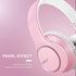 LORELEI X8 Over-Ear Wired Headphones with Microphone, 1.45m Tangle-Free Nylon Line, Lightweight Foldable for