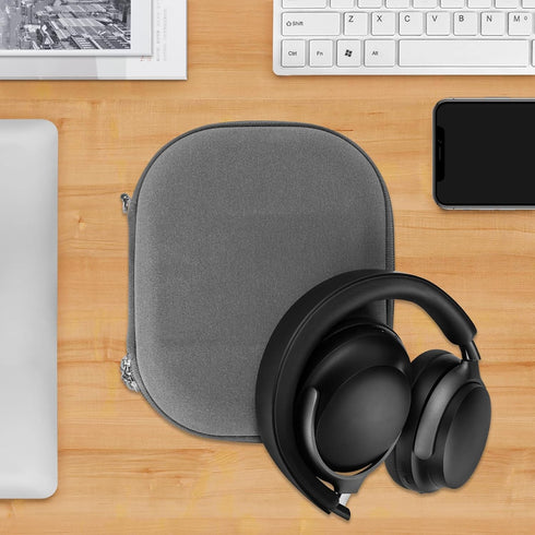 Geekria Shield Headphones Case for Bose QC Ultra, QC 45, QC 35 II, QC 35, QC 25, QC 2, QC SE, Hard Shell Travel Bag