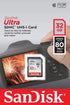 Sandisk 32GB 10 80MB/s (SDSDUNC-032G-GN6IN) Ultra Class SDHC UHS-I Memory Card up