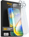 magglass iPhone 16 PRO Screen Protector (2-Pack), Toughened Tempered Glass with Rear Camera Lens Guard