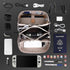 Electronic Organizer Travel Case Bag, Waterproof for Cables, Switch, SD Card, Passport, and More, Green