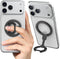 CloudValley for Magsafe Phone Grip Holder - Adjustable Dual-Sided Magnetic Finger Ring Stand