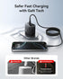 INIU 65W 3-Port 100W 17 16 15 S26 S25 10 9 USB C Charger Block, GaN Fast Charging Adapter with Cable & Advanced