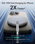 ESR 2 Pack 15W 17-12, 4/3/Pro/Pro 2, S26/S25, for Magsafe Charger, Wireless Charger, for iPhone AirPods Galaxy Strong