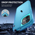 SunStory 11 3-Layer Cover,3 1 11 6.1",LakeSkyBlue Compatible with iPhone Case with HD Screen Protector, Heavy Duty