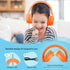Headset gorsun Kids Headphones, Lightweight Stereo Wired Toddler HeadphonesAdjustable Headband Children's