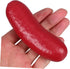 10 Pack HEALLILY Artificial Hot Dog Models Realistic Hollow Sausage Props for Food Photography Kitchen Display