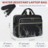 NEWHEY Laptop Bag 15.6 Inch Briefcase for Women Men, Waterproof Messenger Bag for Business Office Work, Black