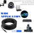 Dianrui 4 33FT(10M) 5.5mm 2.1mm 12V (2 2 PCS Dc Power Extension Cable, x Dc Extension Cord Power Adapter for Security