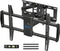 MOUNTUP Full Motion TV Wall Mount for 42-82 inch TVs, Articulating Swivel and Tilt Bracket, Max VESA 600x400mm
