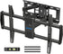 MOUNTUP Full Motion TV Wall Mount for 42-82 inch TVs, Articulating Swivel and Tilt Bracket, Max VESA 600x400mm