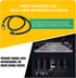 Amumu 2013-2016 F250 F350 F450 F550 Rear View Back Up Camera Wiring Harness Compatible with Ford Super Duty Trucks