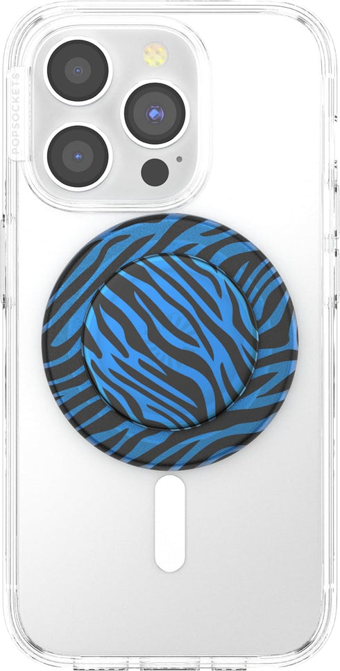 PopSockets Phone Grip Compatible with MagSafe, Wireless Charging Compatible Phone Holder, Zed