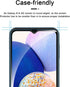 Romuto 3+3 Pack Samsung Galaxy A14 5G Screen Protector, 9H Tempered Glass, Ultra HD, Scratch Resistant, Easy Install.