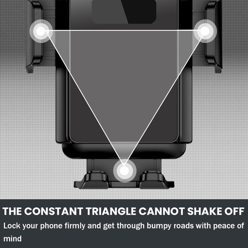 Phone Mount for Car, Cell Phone Holder for Auto Vent, Hands-Free Stand for Air Conditioner Outlet, Compatible with All