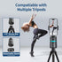 TOALLIN 360 Auto Face Tracking Phone Holder Tripod, Smart Shooting Gimbal with Remote, Rotation Phone Camera Stand