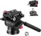 NEEWER Fluid Tripod Head with Handle, Aluminum Alloy Panorama Drag Pan Tilt Head, Max Load: 3kg/6.6lb, GM23 Red