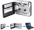 Vvikizy Cassette Cassette MP3 Cassette mp3 Cassette mp3 Microcassette Player USB Tape to PC CD Switcher Clear Stereo
