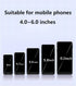 Car Phone Holder, Sleek Compact Gravity Phone Mount for Vent, Cartoon Mini Stand for 4.0-6.0 Inch Smartphones