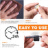 140 Pack 3/4" Zip Tie Adhesive Mounts, Self Adhesive Cable Base Holders with Multi-Purpose Clips