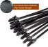 Benliu 50 Pcs Heavy Duty Nylon Cable Zip Tie, 8.3x0.2 inch Self Locking Assortment in Black