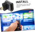 Veemoon Video Connector Adapter for Laptop and Projector Female to Male Angled Converter Space-Saving Design for Signal