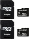 INLAND Micro Center 32GB Class 10 MicroSDHC Flash Memory Card with Adapter for Mobile Device Storage (2 Pack)