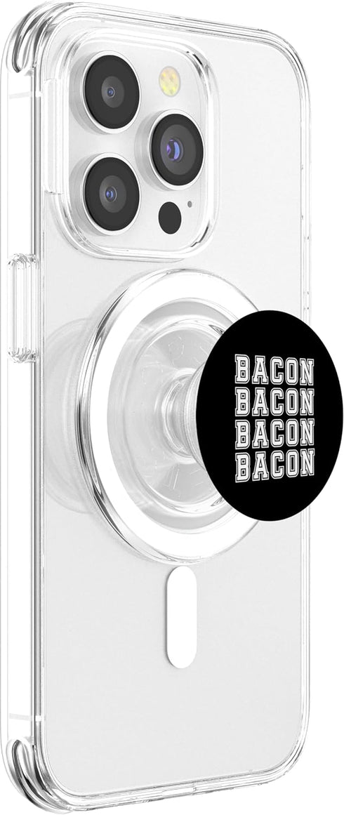 Bacon -Themed PopSockets Grip for MagSafe - Perfect for Lovers