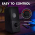 H21 Classic Computer Speakers for Desktop PC, USB-Powered Gaming Speaker with 3.5mm Aux for Laptop/Tablets/Phone (Black)