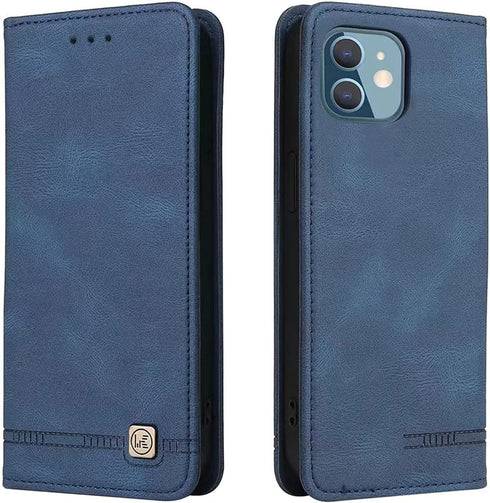 iPhone 11 Wallet Flip Case, 6.1 Inch with Shockproof TPU Interior, Credit Card Holder, Full Body Protection