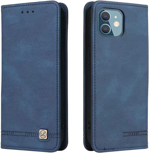 iPhone 11 Wallet Flip Case, 6.1 Inch with Shockproof TPU Interior, Credit Card Holder, Full Body Protection