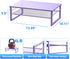 2-Tier gianotter Metal Monitor Stand Riser, Office Desk Storage Organizer for Computer Monitor, Laptop, Printer, Office