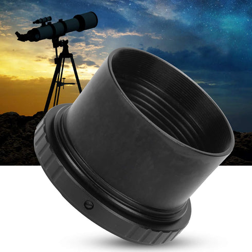 Astronomy Telescope 2in T Mount Adapter and Lens Adapter Ring for Nikon F Mount Camera