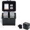 JJC Portable Camera Battery Memory Card Case, Organizer for Canon, Nikon, Sony Batteries & SD Cards