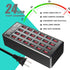 100w 24(20A) Port USB Fast Charging Station, Travel Desktop Rapid Charger for Smartphones, Tablets