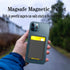 BIAJIYA Card Holder for Back of Phone - MagSafe Magnetic Silicone Wallet Compatible with iPhone 17/16/15/14/13/12