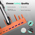 zobirez 320W 10-Port Charging Station for Multiple Devices, USB C Fast Charger Stations for MacBook, iPhone, Android