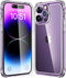 Mkeke iPhone 14 Pro Case Clear, Military Grade Protection, Not Yellowing Shockproof Phone Cover