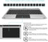 Keyboard Case with Trackpad, Arteck Bluetooth Keyboard with Folio Full Protection Case for Apple 10.9-inch iPad 10