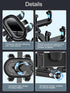 360° Rotatable and Retractable Car Phone Holder, Adjustable Mount for All Mobile Phones
