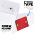 9" Small Corner Shelf Mount, Adhesive & Screw in, for Speakers, Cameras, Baby Monitors, Plants, Books Electronics