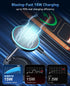 ILOUYU [15W 120+ LB 2800gf 360 17 16 15 14 13 12 iPhone Car Mount Charger Fast Wireless Charging, Strongest Suction