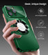 Magnetic Case for iPhone 12 Pro Max, Compatible with MagSafe, Built-in Camera Lens Protector, Military Grade Drop