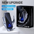 YTUEUEOY 15W Wireless Car Charger Mount Automotive Electric Induction Wireless Charger Car Auto Clamping Car Phone