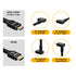 8K 4FT, 8K@60Hz, 4K@120Hz, Right Angle Mini HDMI to HDMI Cable Bidirectional, Braided, Compatible with Camera